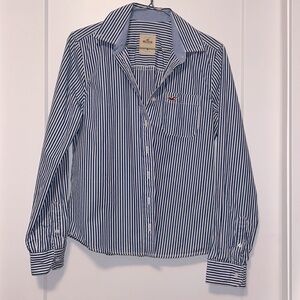 Hollister Striped Button Down